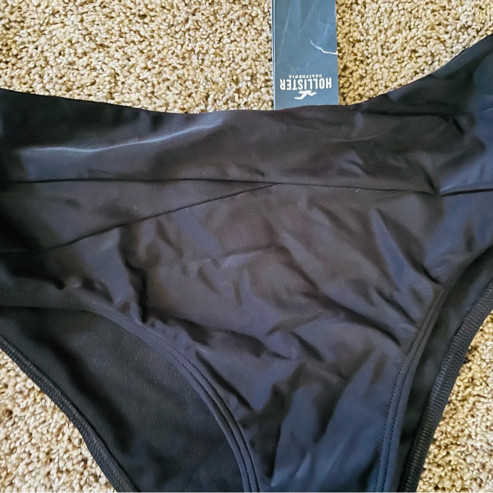 Hollister Black Bikini Classic Swim